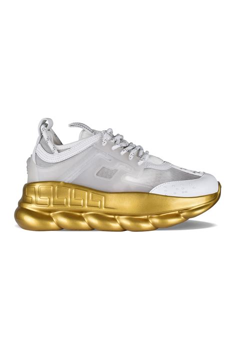 versace chain reaction altezza suola|Men's Designer and Luxury Sneakers .